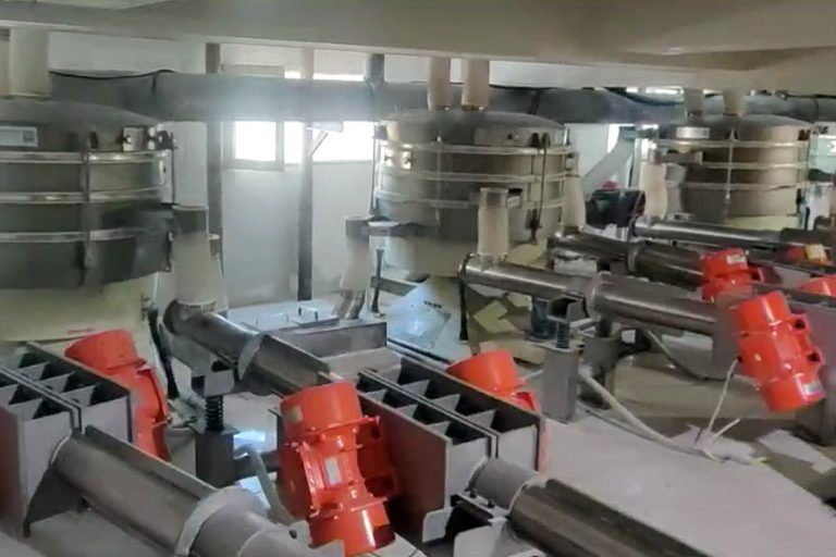 industrial sugar tumbler screening machine