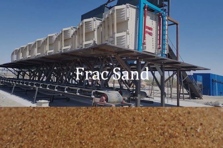 frac sand screening machine