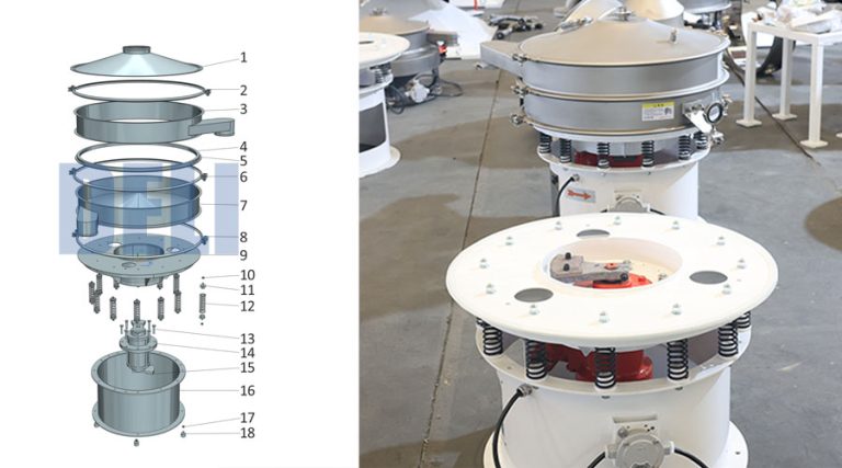 vibro sifter parts